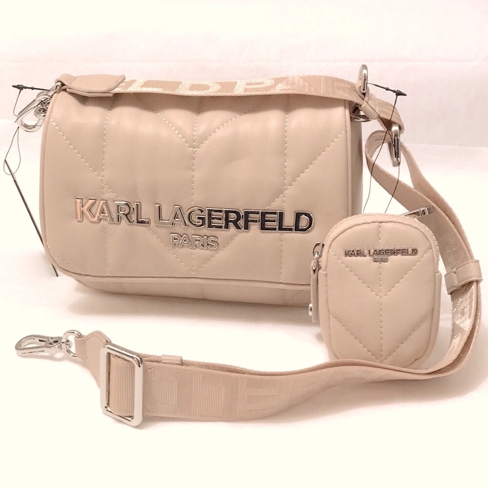 Karl Lagerfeld Paris Voyage Crossbody Bag  NWT